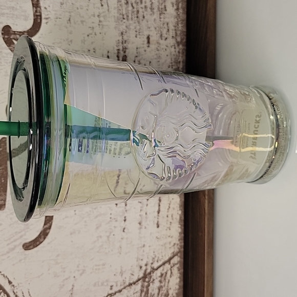 Starbucks Other - Starbucks Overseas Irridescent 'recycled' Glass Cup